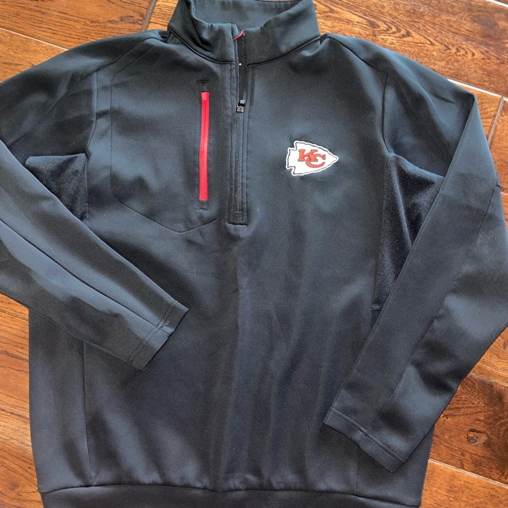 Kansas City Chiefs, Mens black pullover